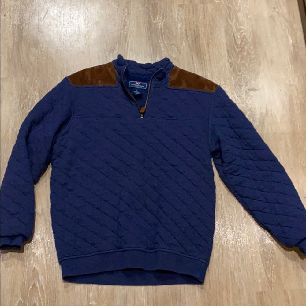 Vineyard Vines Mens Navy Pullover Size S
